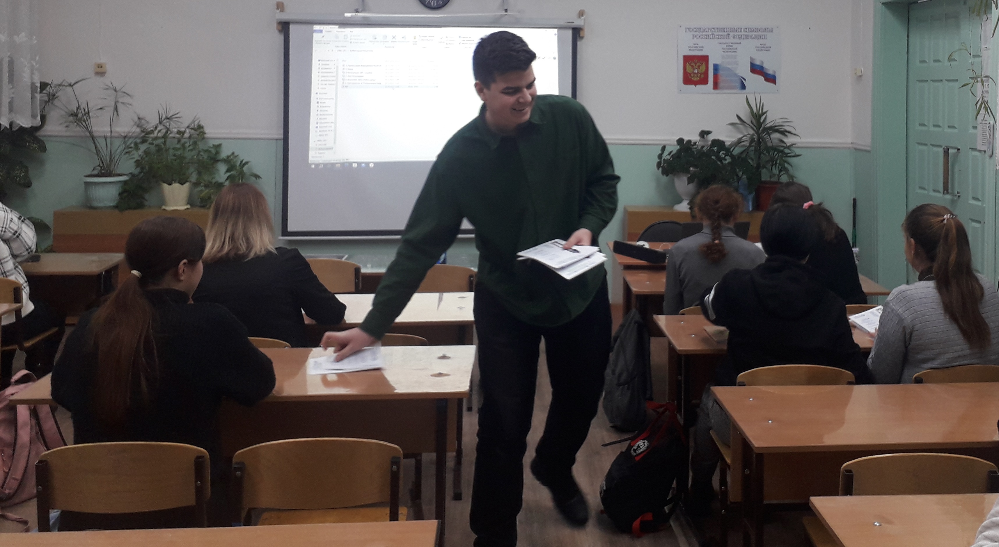 Амбассадоры Решетнева в «Точке роста».